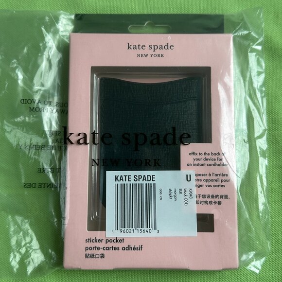 KATE SPADE MORGAN DOUBLE STICKER POCKET:NIB BLACK - Picture 6 of 6